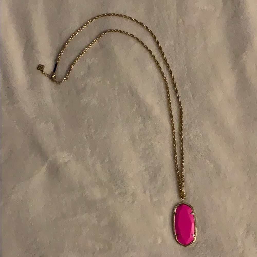 Kendra Scott pink necklace